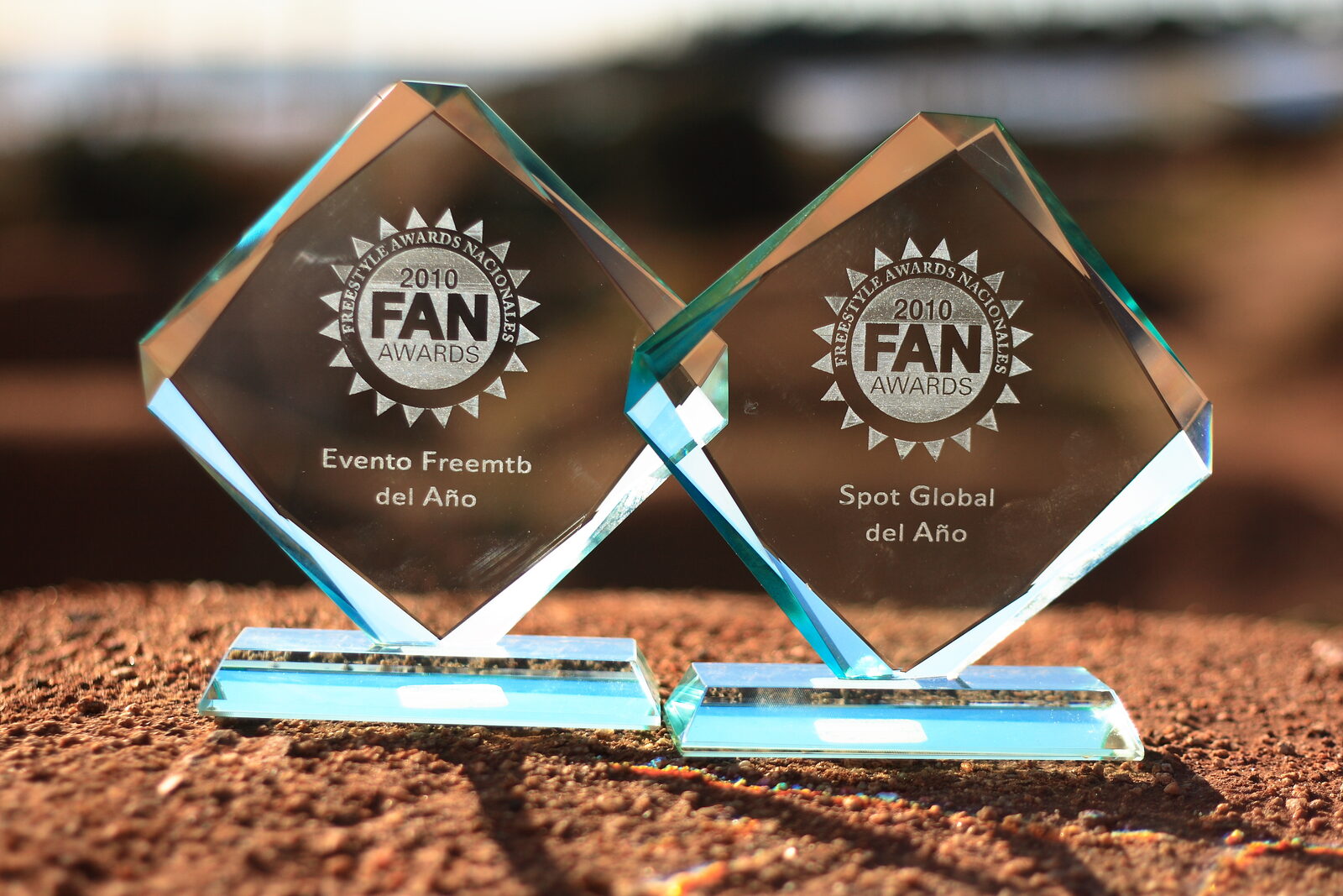 Two FAN Awards trophies won by the park